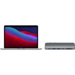 Apple MacBook Pro 13" (2020) MYD82N/A Space Gray + Satechi usb C hub